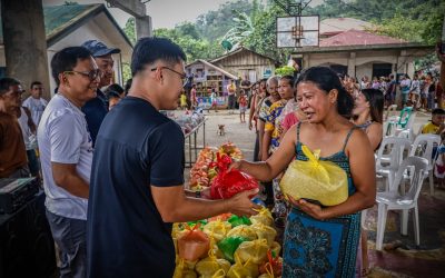 Aksyon Dayon: Bugas, delata ngan kape para han 166 nga pamilya ha Brgy. Amantacop