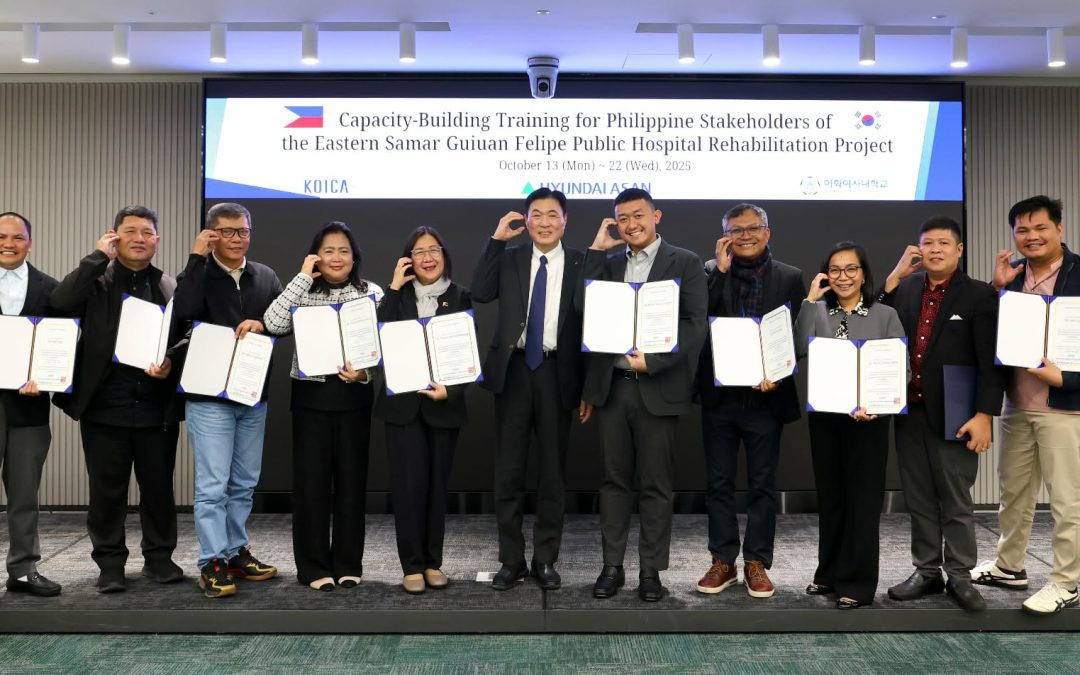 Eastern Samar officials complete health and medical training in South Korea