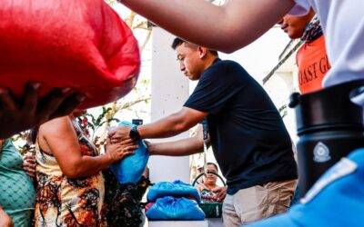 Gov. Evardone commits more help for Suluan Island after Typhoon Tino