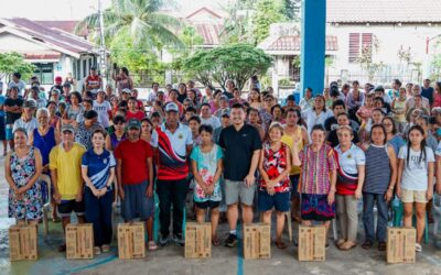 Island barangay han Borongan apektado han TD Wilma, gindul-ongan hin relief assistance