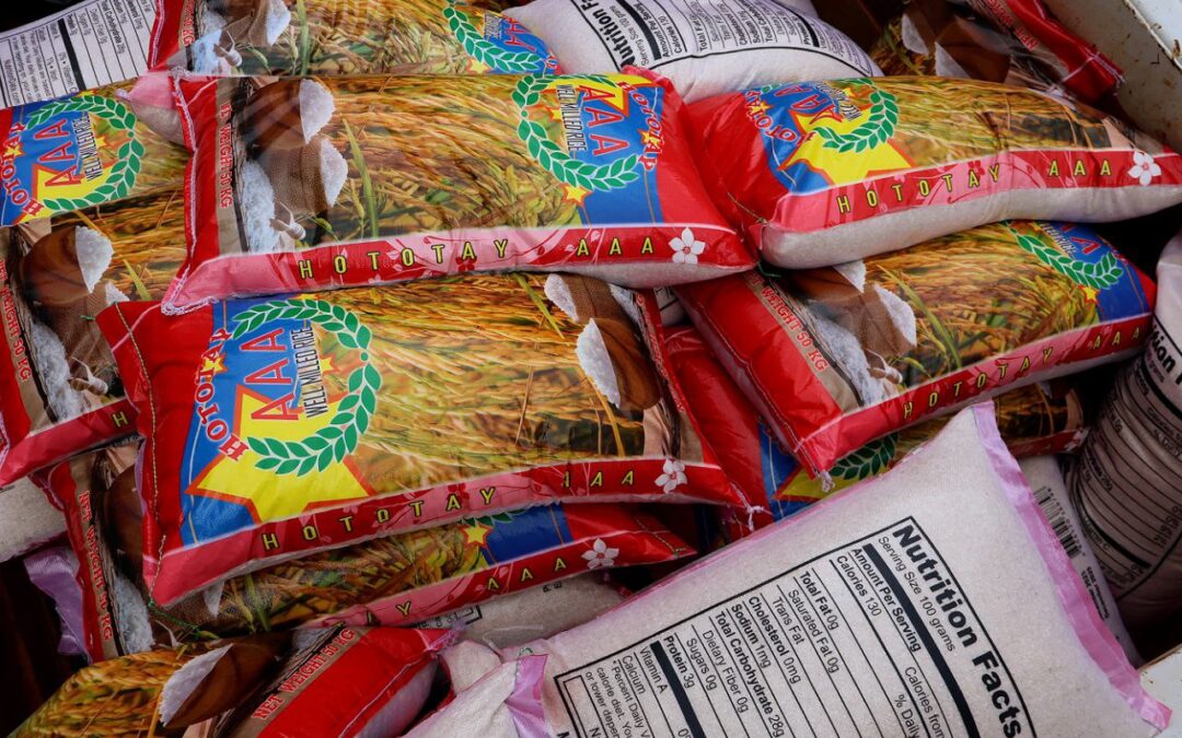 Sako-sako hin bugas ginpadangat ha mga bungto han Maslog, Arteche ngan Jipapad