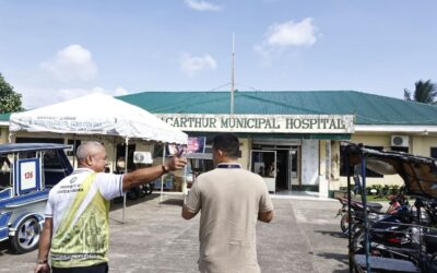 Gov. Evardone inspects General MacArthur Municipal Hospital