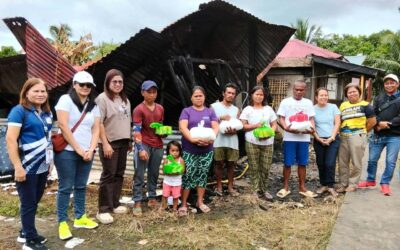 Bulig probinsyal nahipadangat ha mga pamilya han nasunugan ha Lawaan