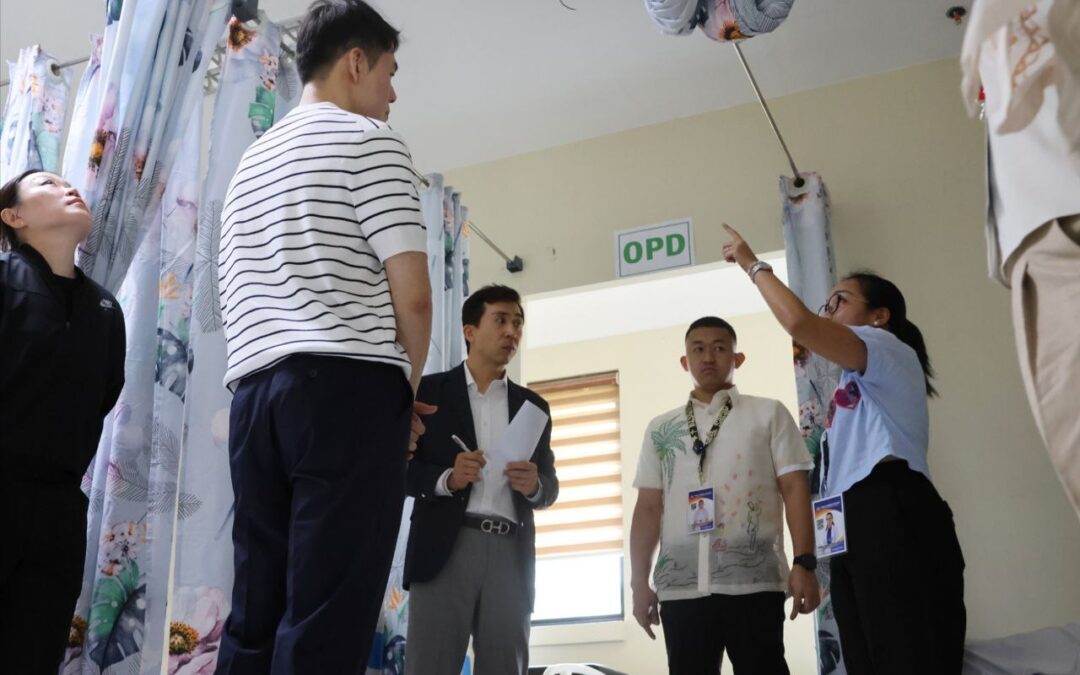KOICA, provincial gov’t inspect reconstructed FAMH, assure “kayang-kaya” operation