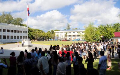 Flag raising han probinsya para an una nga Lunes han Abril pinangunahan ni Gov. Evardone