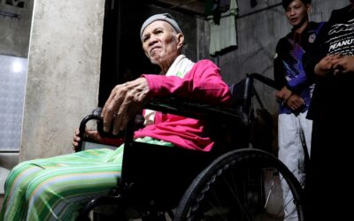 Wheelchair para kan Tatay Jorge