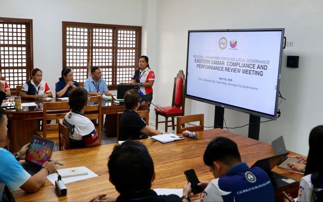 Provincial government of Eastern Samar reviews governance performance, gears up for SGLG assessment