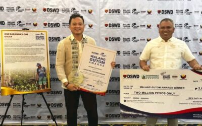 Arteche, nakasulod ha top 10 han Walang Gutom Awards nationwide