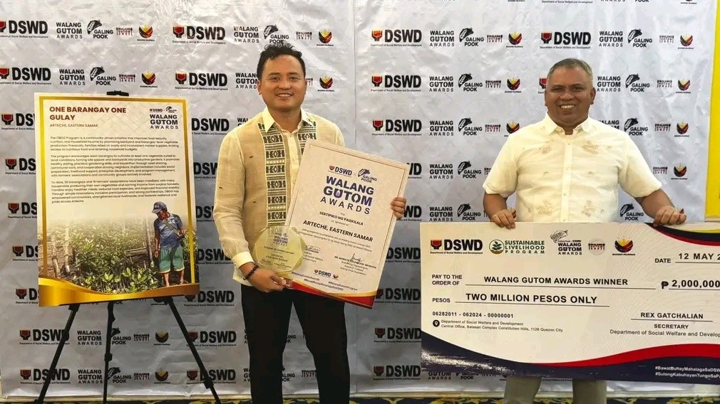 Arteche, nakasulod ha top 10 han Walang Gutom Awards nationwide