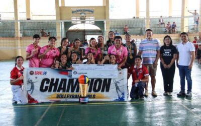 Fun Borongan ends long championship drought, captures Season 6 ESBVL Girls Volleyball title