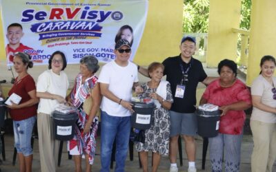 Gov. Evardone nanguna ha pagdul-ong hin libre serbisyo ha baybayn nga komunidad han Trinidad