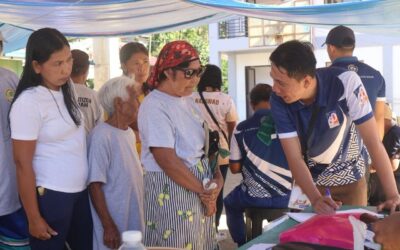 Waray masudlan nga pasasalamat ni Nanay Santas matapos makatagamtam han SeRVisyo Caravan ha Brgy. Agsaman