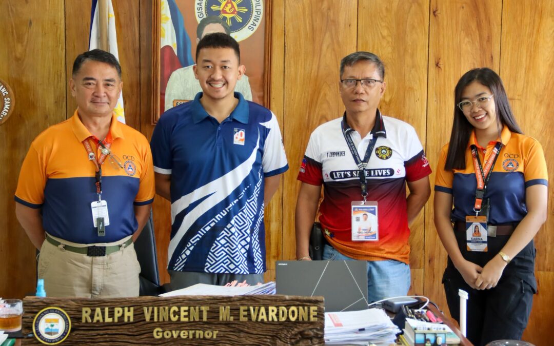 Pagpapakusog ha disaster preparedness ngan resilience han probinsya, sentro han pakipaghimangraw han OCD kan Gov. Evardone