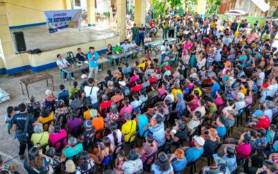 2,281 pamilya ha upat nga barangay, benepisyaryo hin 10 kilos nga bugas