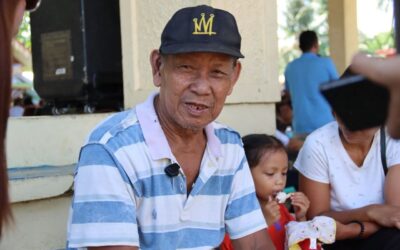 10 kilos of rice, 20 days of relief for Tatay Glecerio