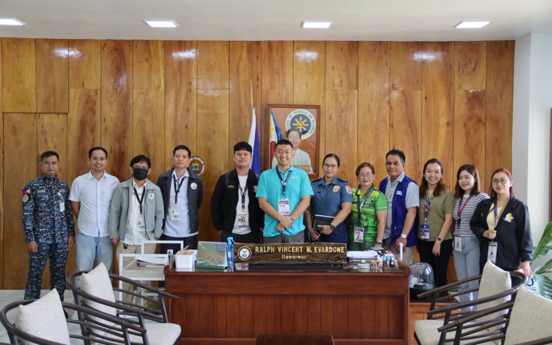 Regional Juvenile Justice and Welfare Committee nag-courtesy call kan Gov. RV Evardone